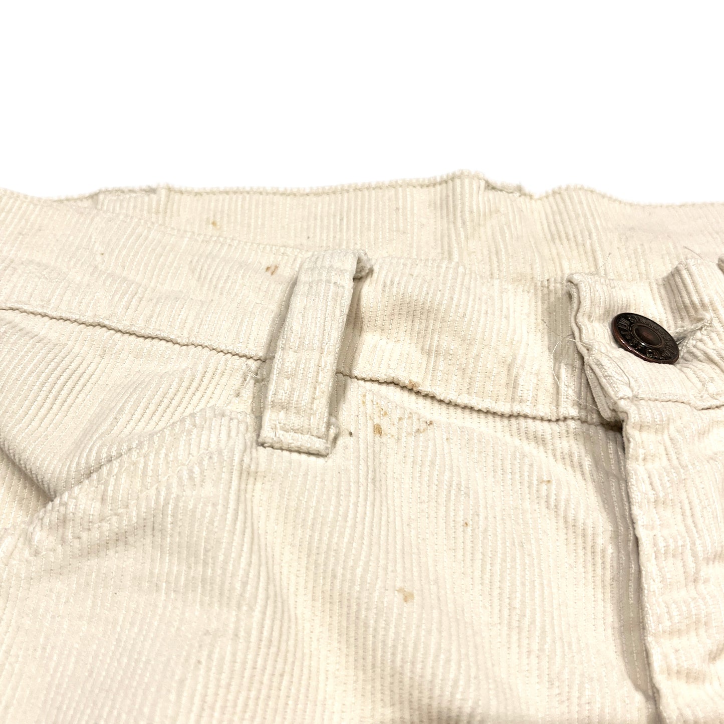 80's Levi's Corduroy PT Off White Size (W31 L28)位