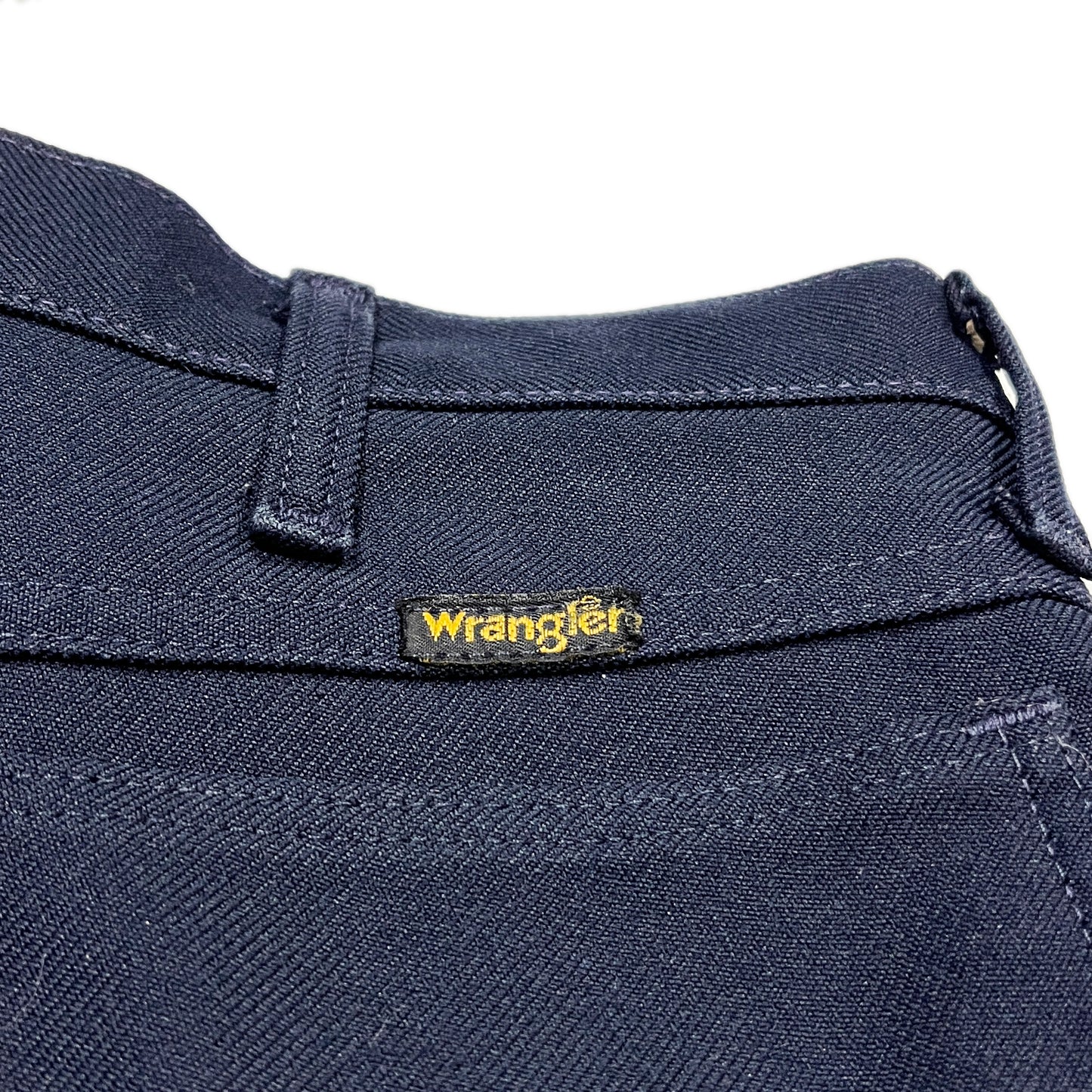 80's〜 Wrangler Wrancher Navy Size (W32 L26.5)位