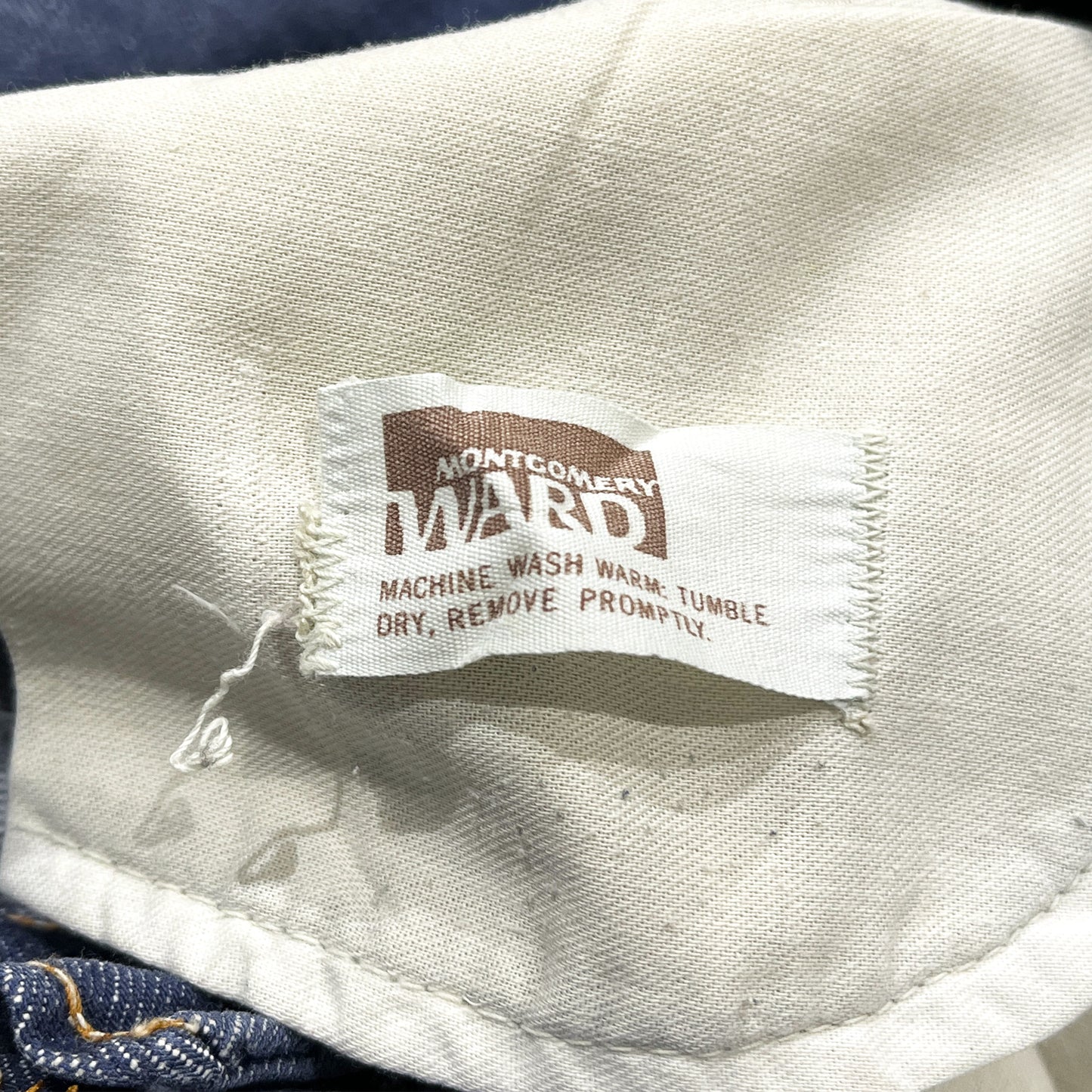 70's Montgomery Ward Denim PT Size (W33 L28)位
