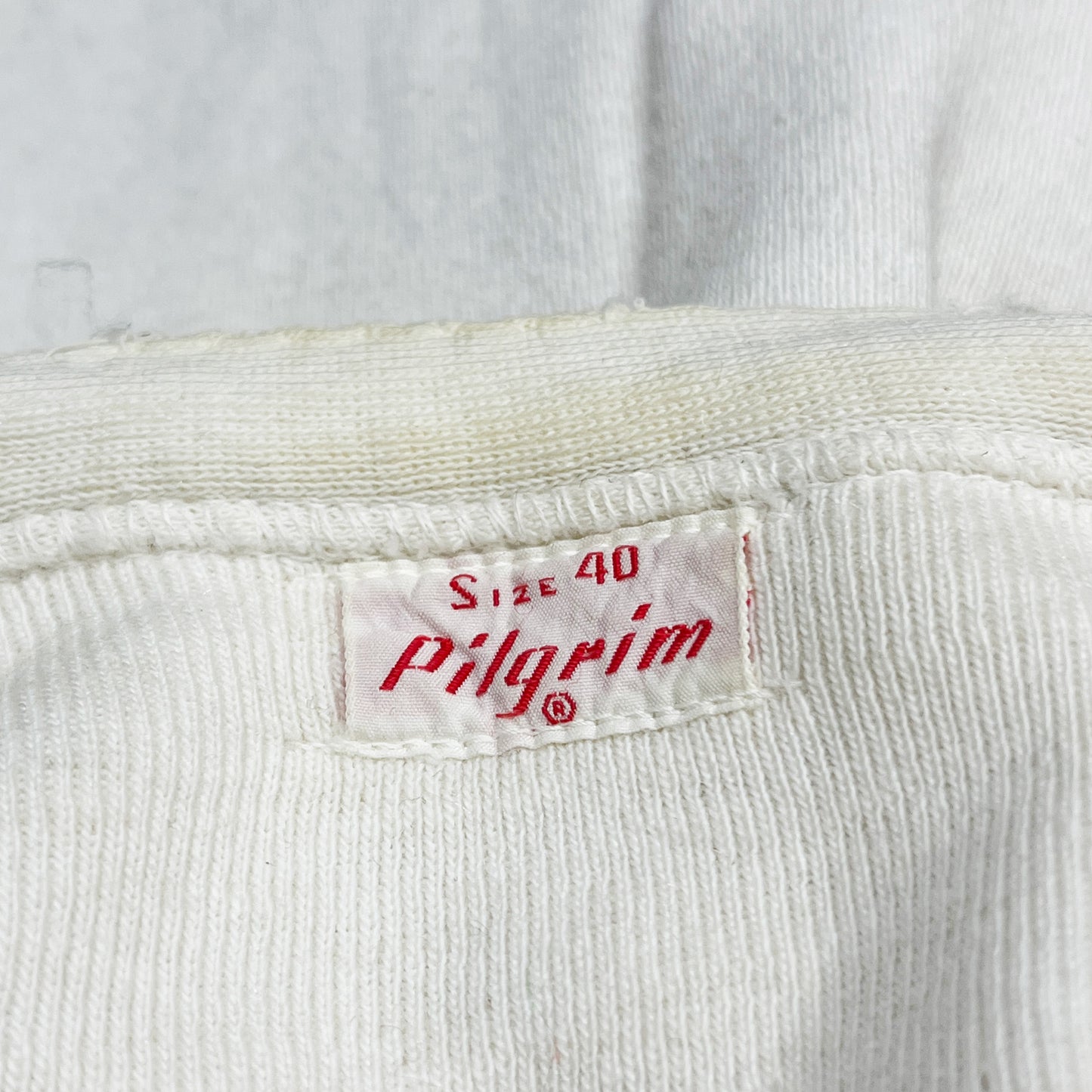 40's〜 Pilgrim Henley Neck Size (40)