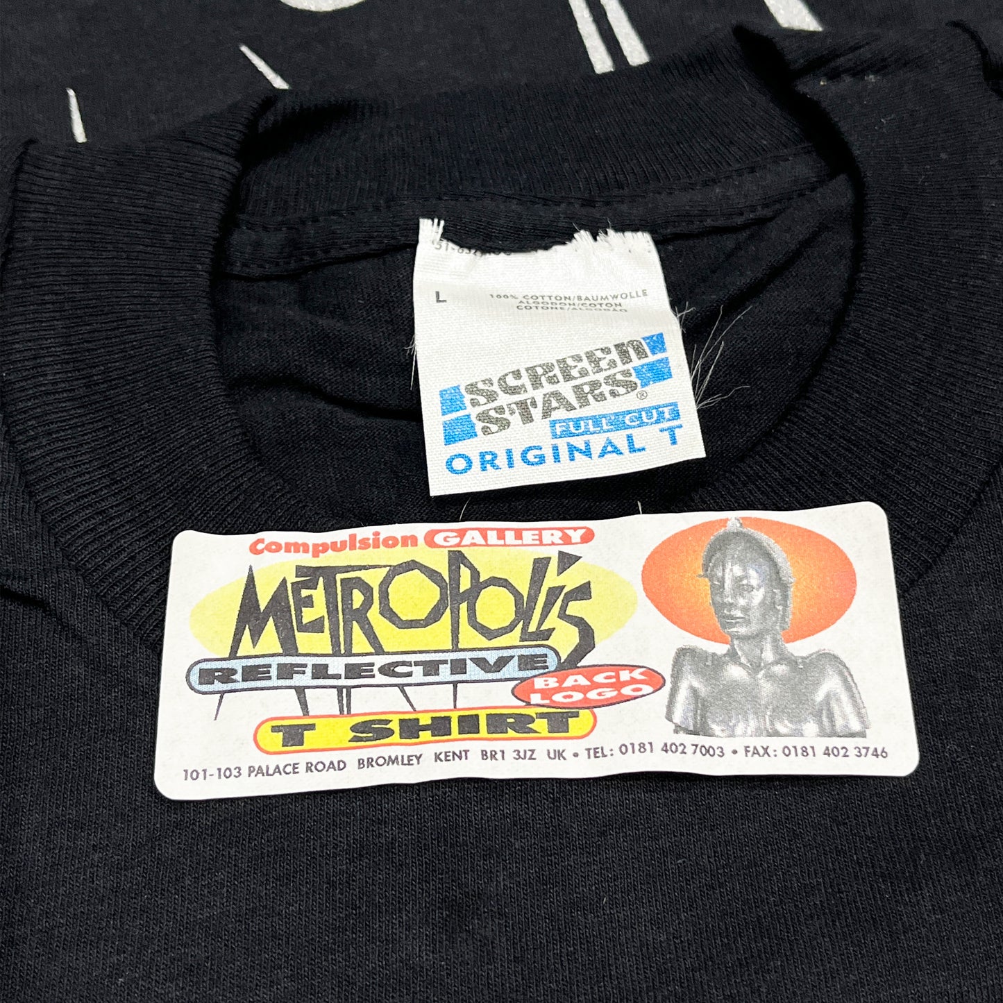 90's SCREEN STARS Metro Polis T Size (L) Deadstock