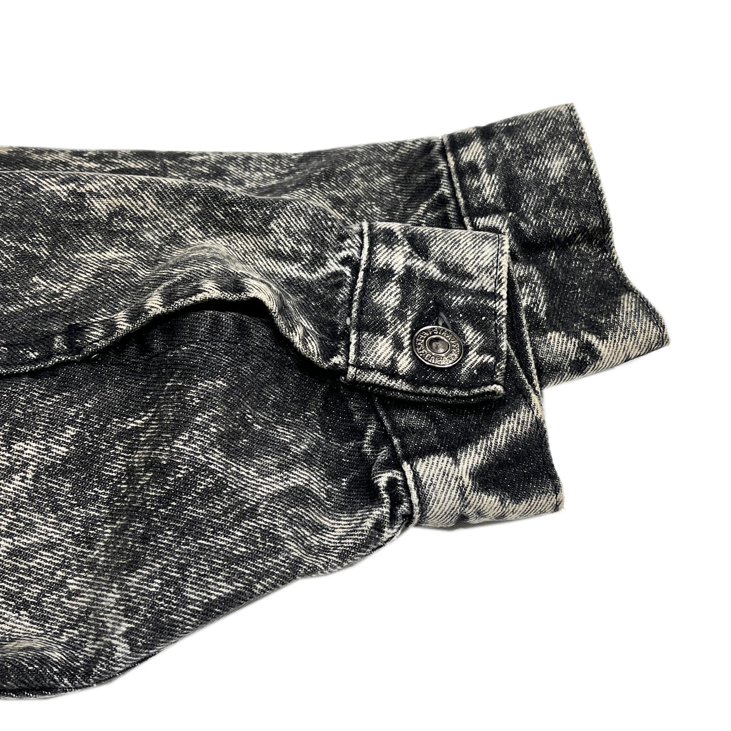 80's Levi's Black Denim JKT Size (XL)