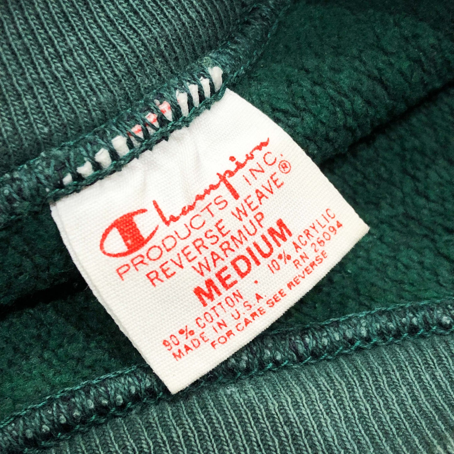 70's CHAMPION R/W バックプリント Size (M)