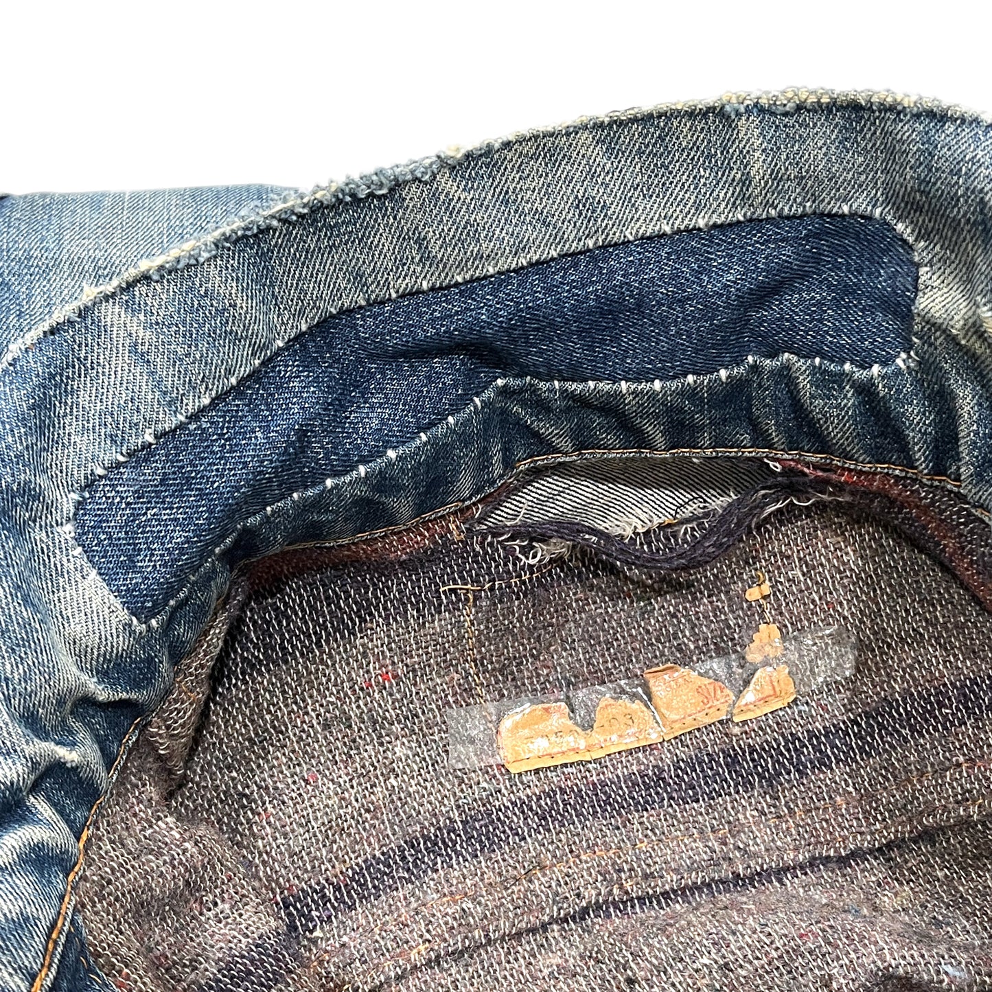 60's Levi's 70505 BIG E デカパッチ ブランケット付き Size (38)