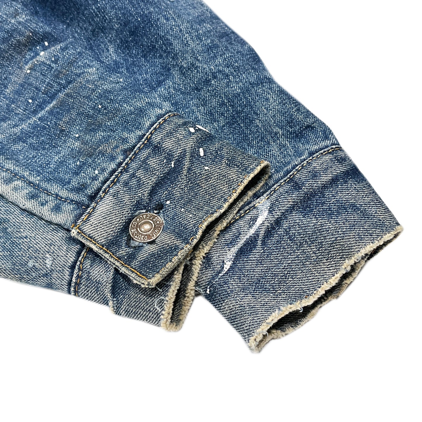 60's Levi's 70505 BIG E デカパッチ ブランケット付き Size (38)