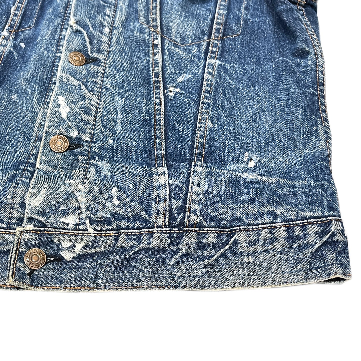 60's Levi's 70505 BIG E デカパッチ ブランケット付き Size (38)