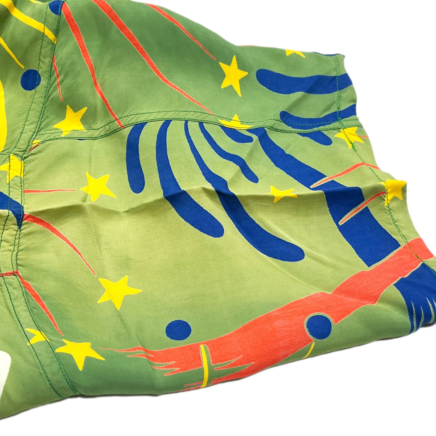 50's CAMPUS HAWAIIAN SH FIRE WORKS Size (M)