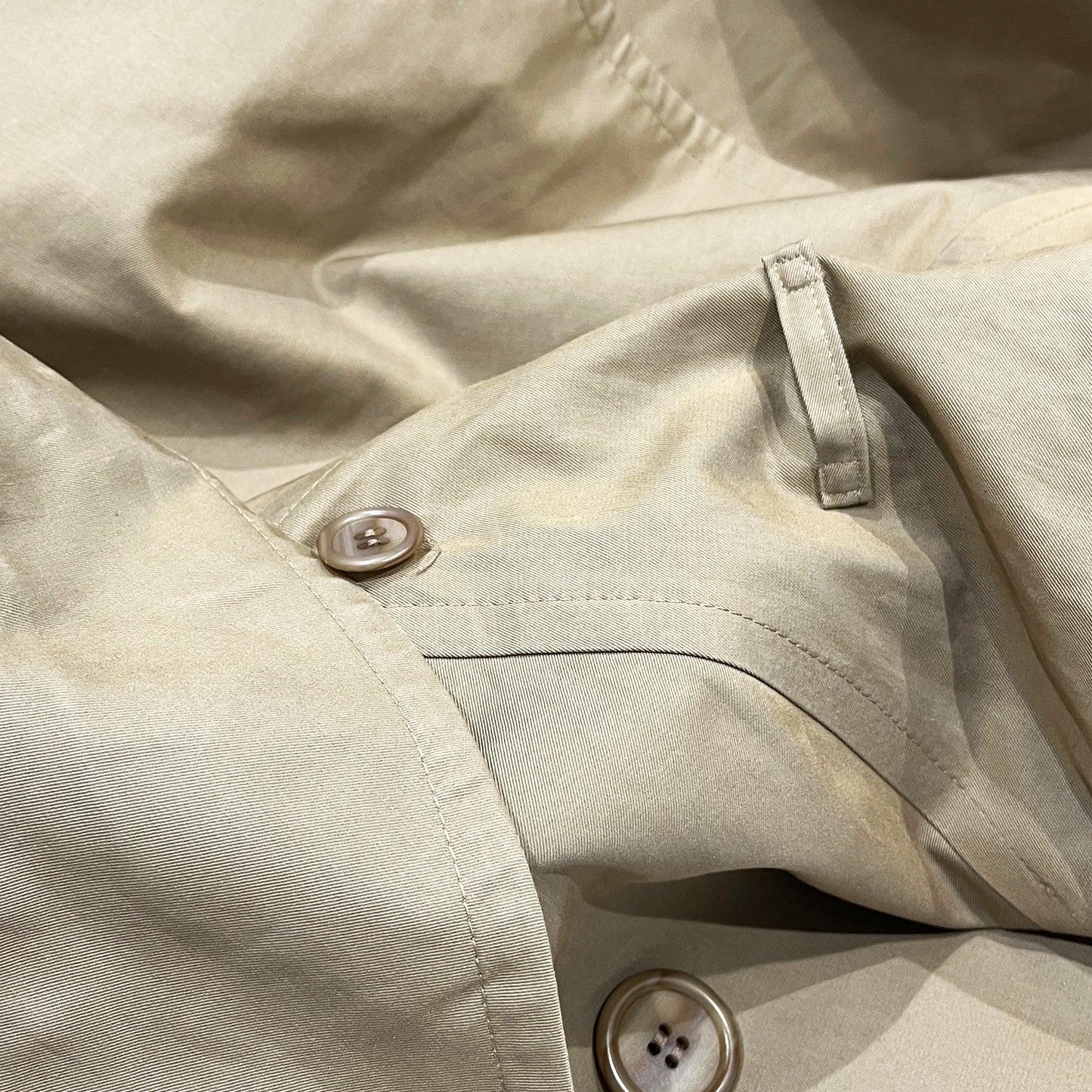 Burberry Trench Coat 100% Cotton 1枚袖 Size (36S)