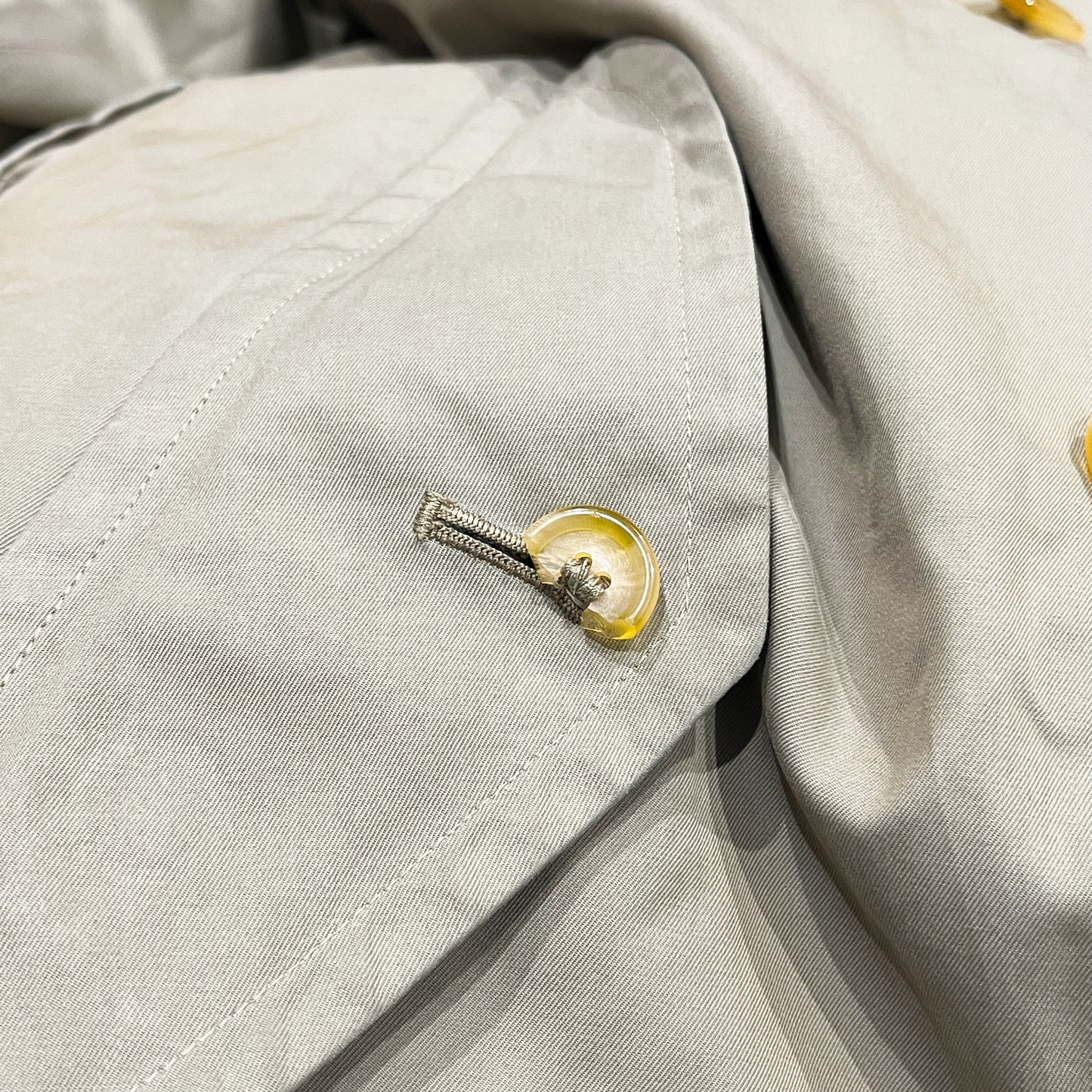 Burberry Trench Coat 100% Cotton 1枚袖 Size (34R)