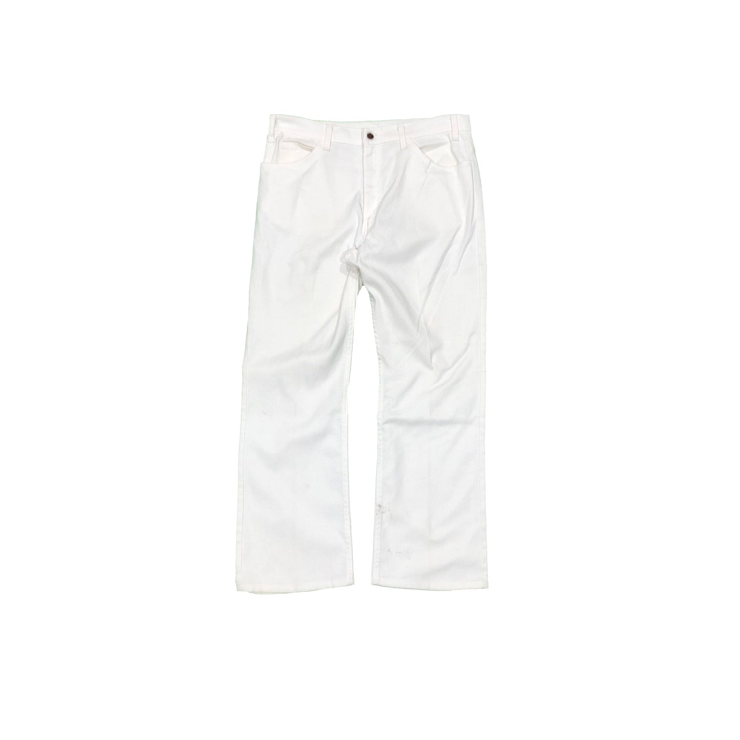 90's Levis STA-PREST ホワイト フレア 表記(W36L30)