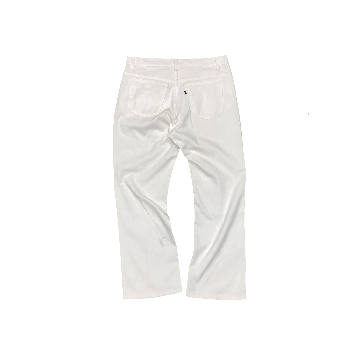 90's Levis STA-PREST ホワイト フレア 表記(W36L30)