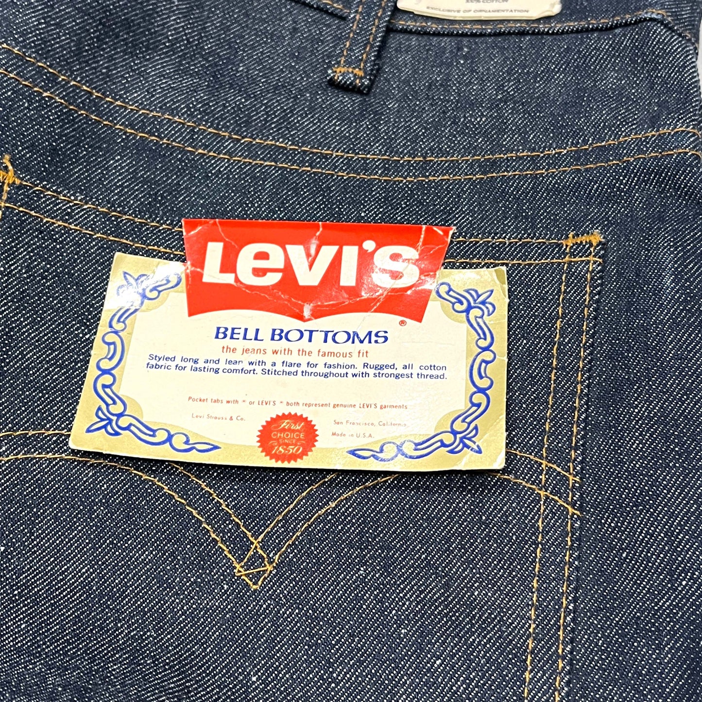 70's LEVI'S 646 Size (W33 L36) DEAD