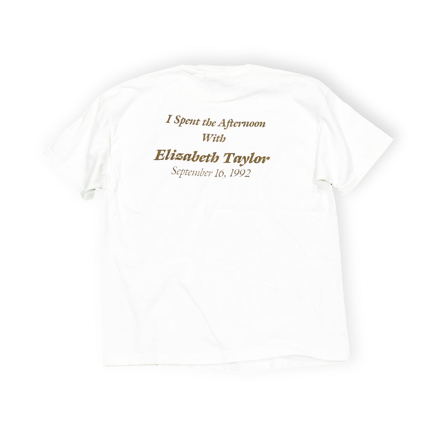 90's Hanes ELIZABETH TAYLOR PERFUME T Size (XL)