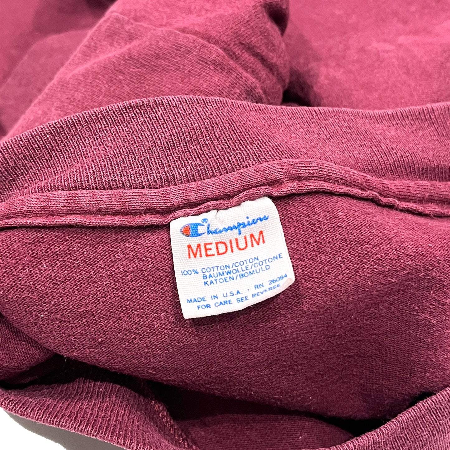80's CHAMPION Harvard "ハヴァド" T Size (M)
