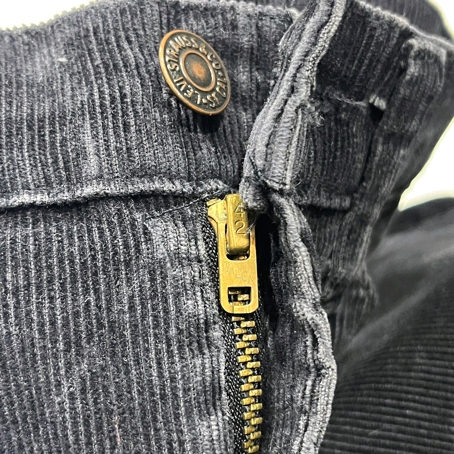80's Levi's 519 CORDS BLACK Size (W32 L33)位
