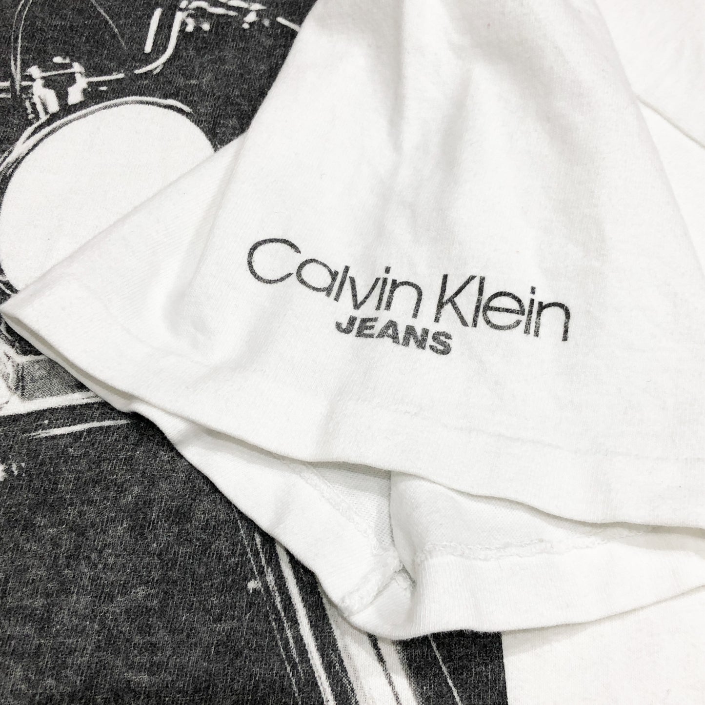 90's Calvin Klein Bruceweber Photo T Size(L)