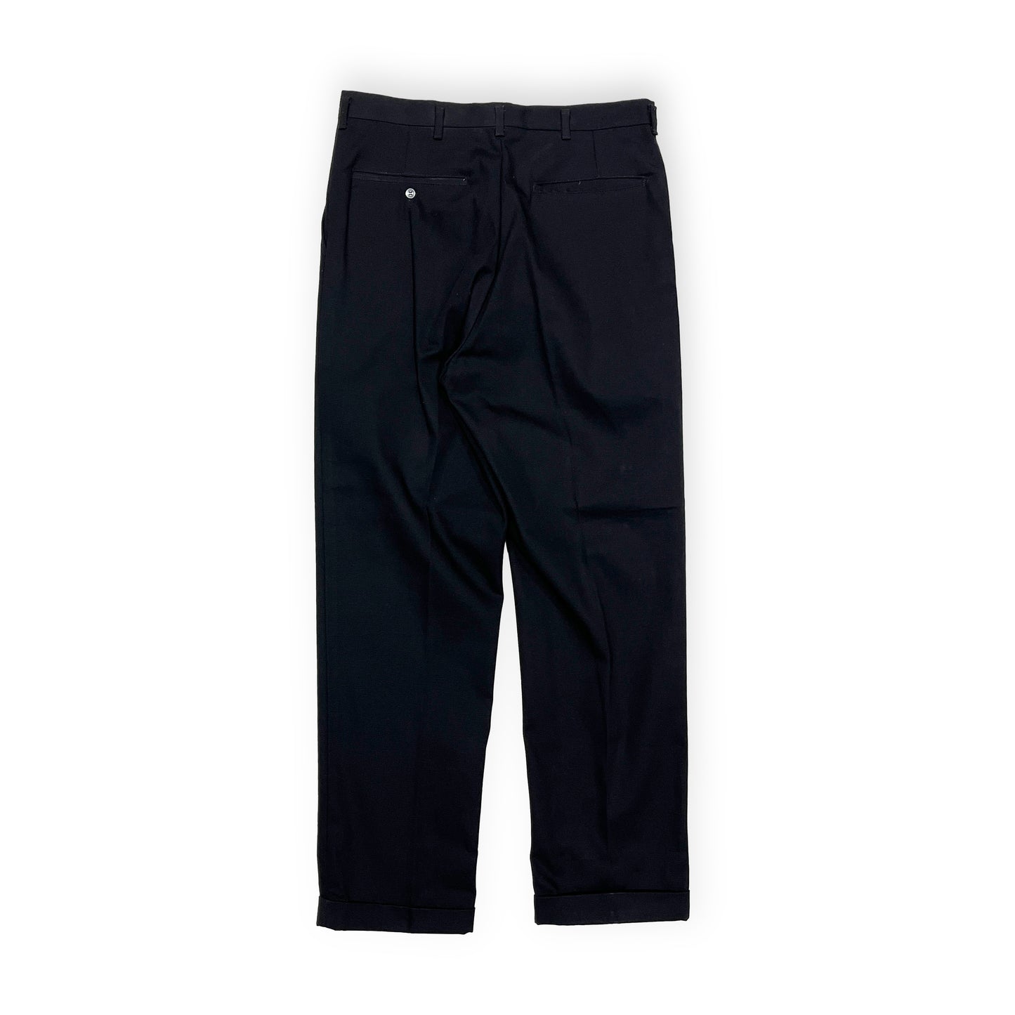 50's〜 UnKnown BLACK SLACKS Size (W31 L29) 位