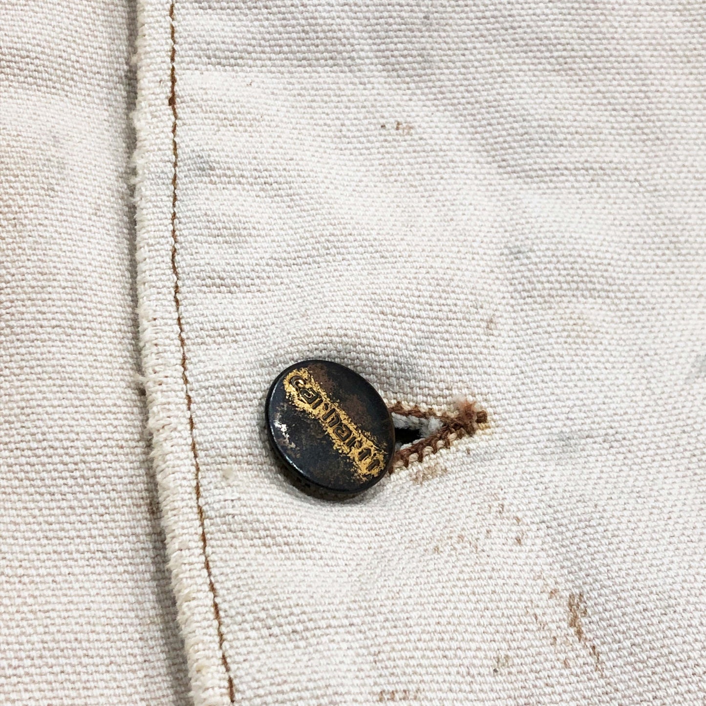 70's CARHARTT DUCK COVERALL 表記(38)