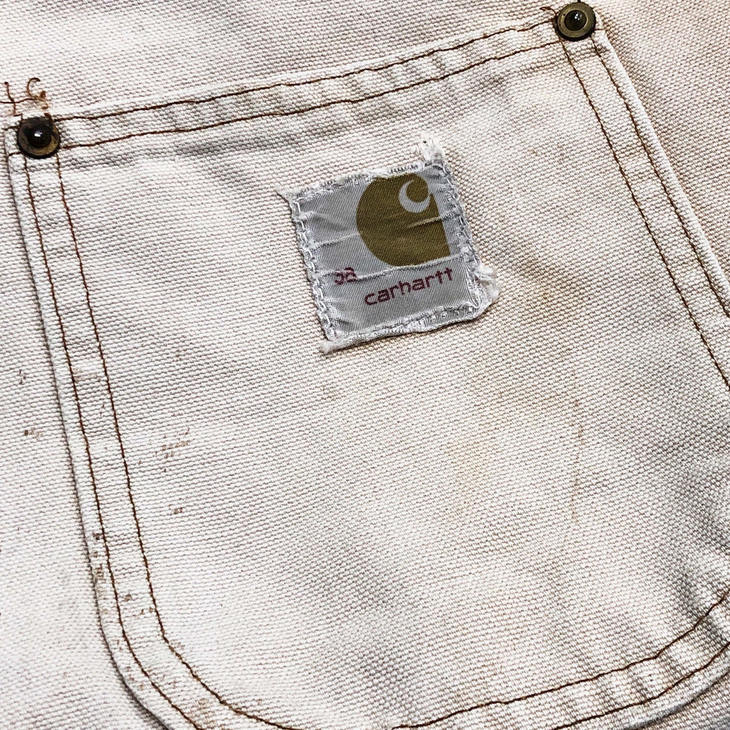 70's CARHARTT DUCK COVERALL 表記(38)