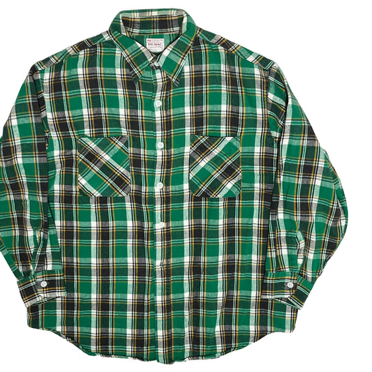 70's BIG MAC 単色タグ Nel SH 好配色チェック Size (XL) ビッグサイズ！