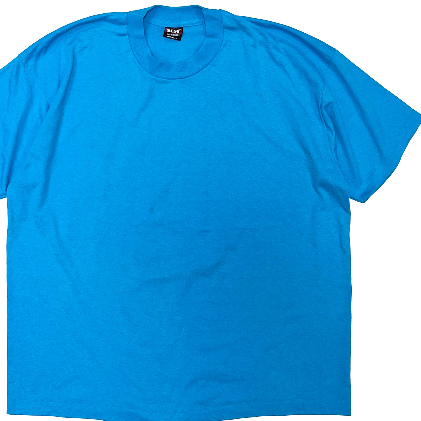 90's FRUIT OF THE LOOM BEST Blank T ターコイズ Size (XXL)