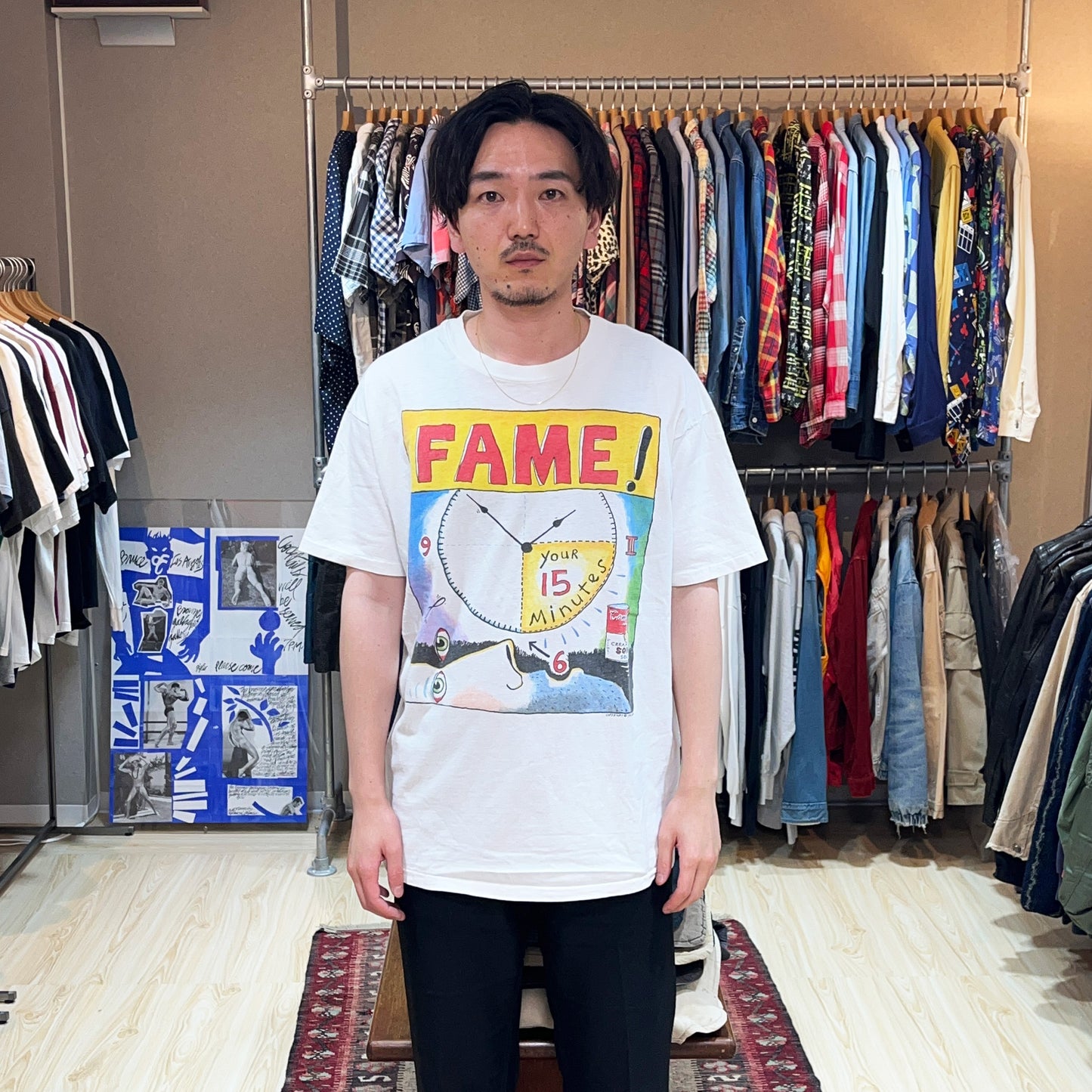 90's Hanes Fred Babb アート T Size (XL)