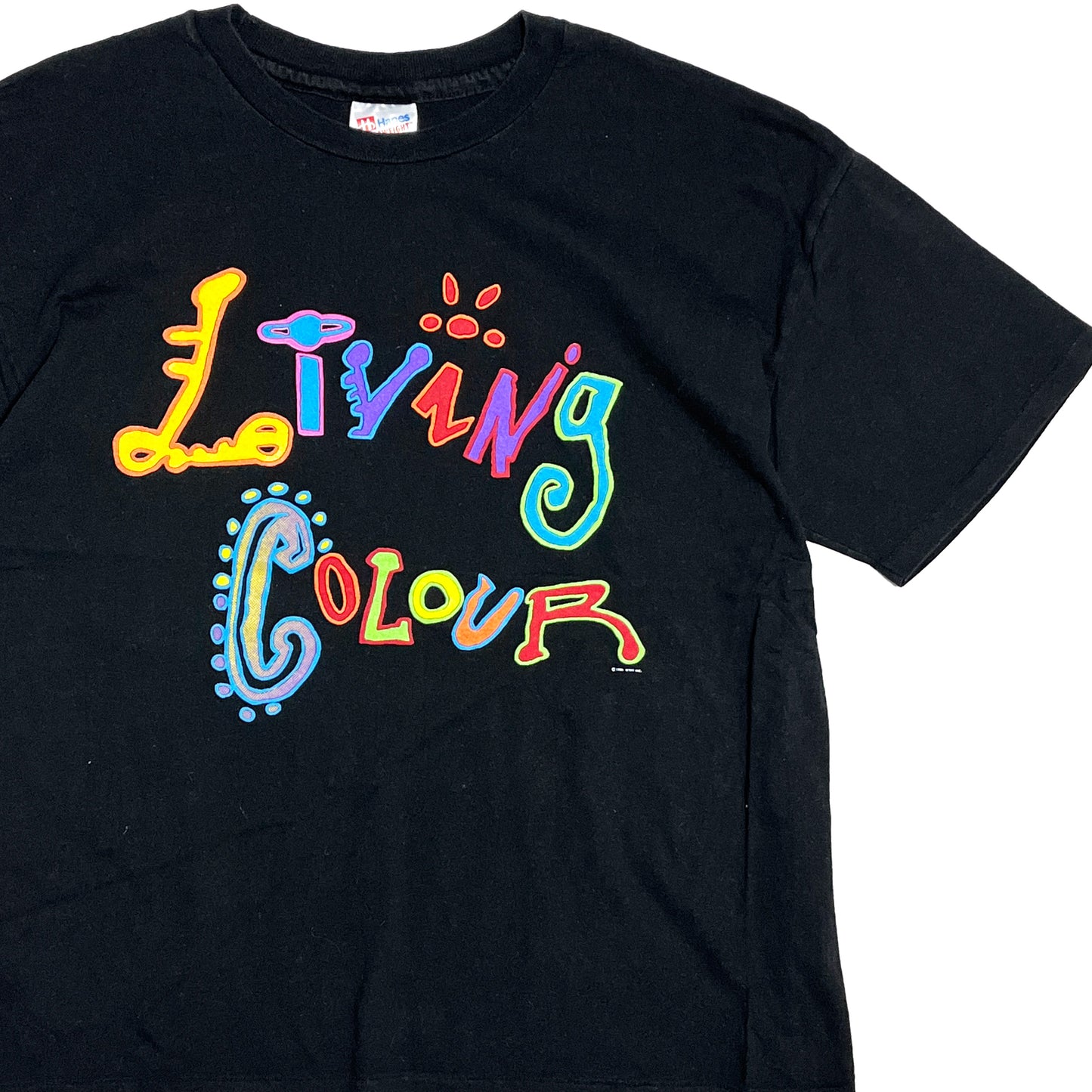 90's Hanes Living Colour T Size (L)