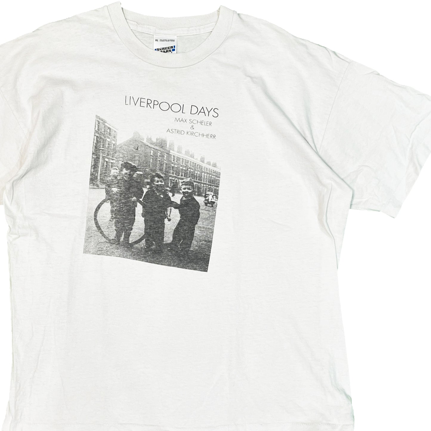 90's SCREEN STARS The Beatles "Livepool Days" T Size (XL)