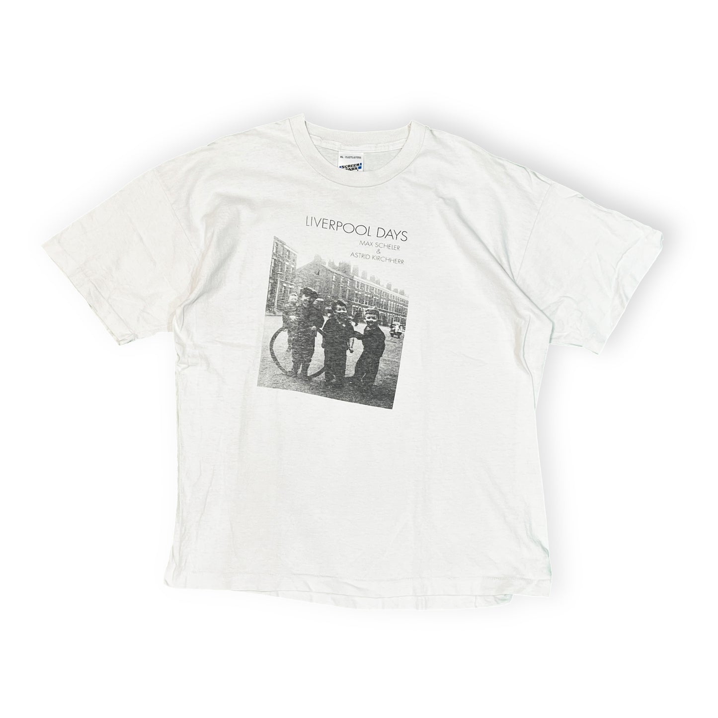 90's SCREEN STARS The Beatles "Livepool Days" T Size (XL)