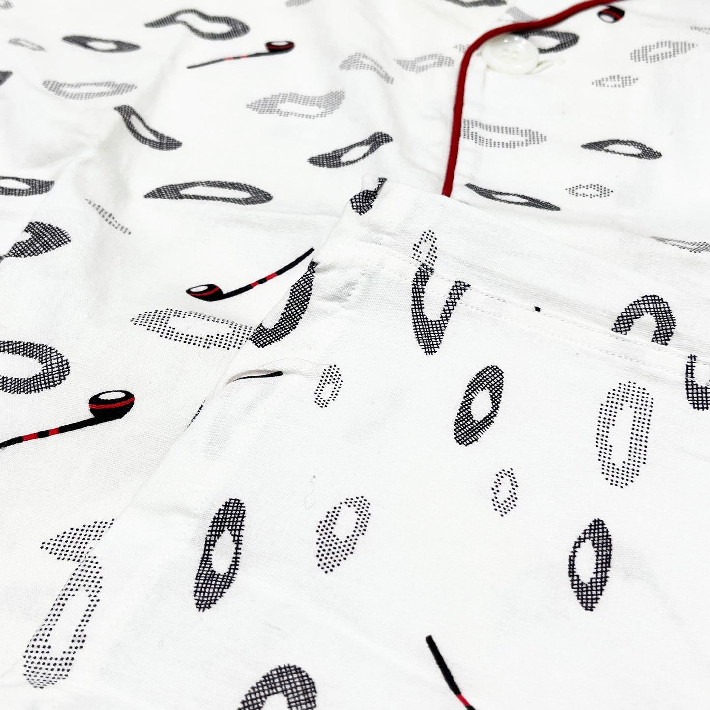 50's Al Robinson Pajamas SH Set Up パイプ Size (B)