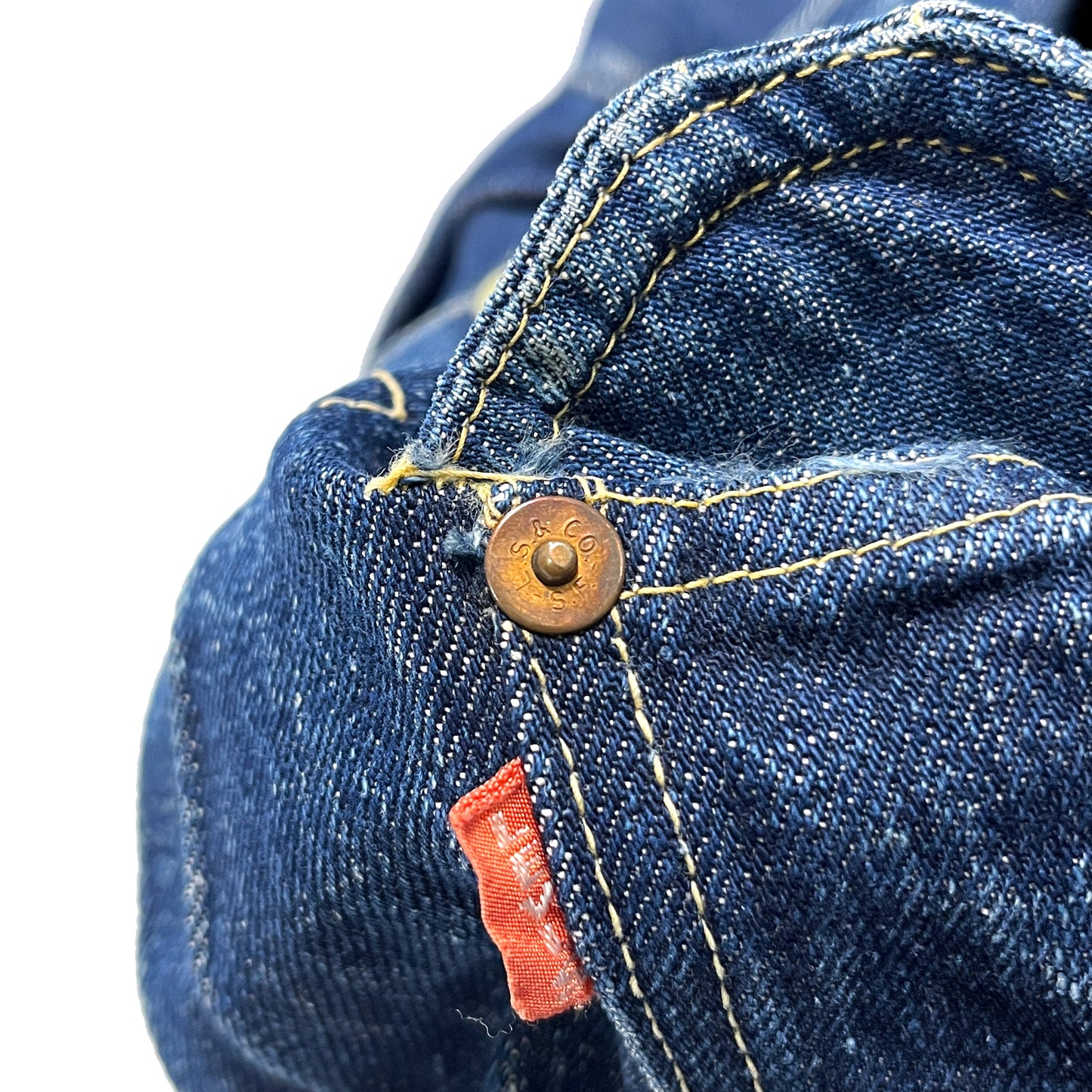 40's Levi's 506XX Denim JKT 針刺しバックル Size (40)位