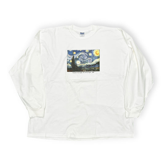 00's Gildan Vincent  Gogh L/S T Size (XXXXXL)