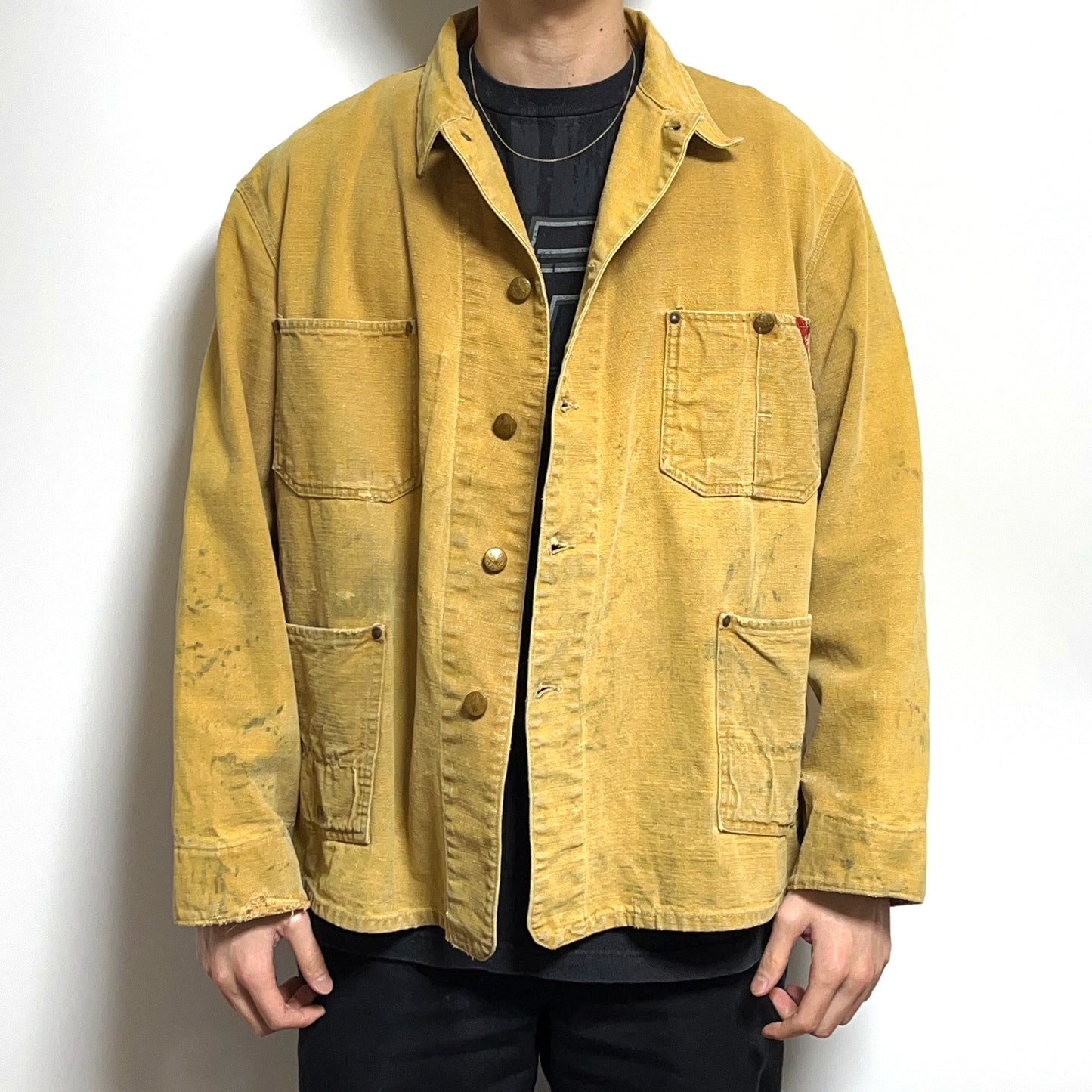 40's FINCK'S Duck Coverall Size (44-46)位 スペシャル！