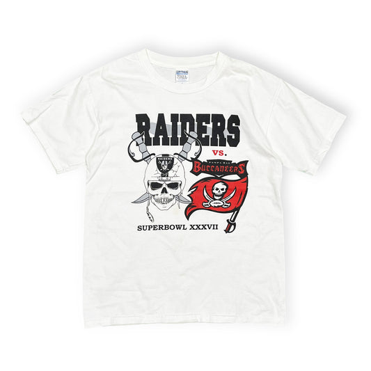 00's Gildan Raiders Vs. Tampa Bay Buccaneers T Size (M)