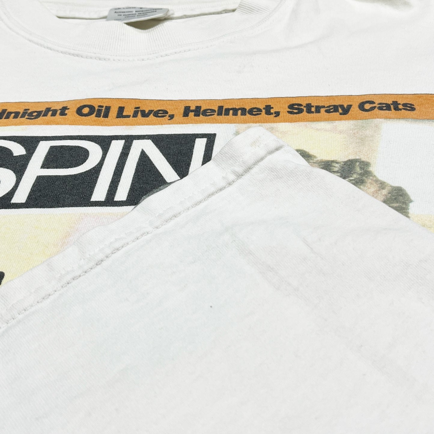 90's Front Pages SPIN Magazine T Size (L)