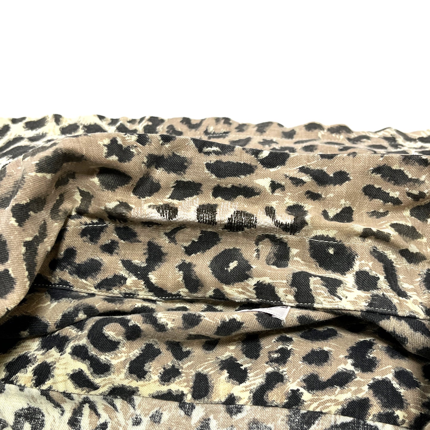 50's TEXTRON "Leopard Pattern" S/S SH Size (M) スペシャル！