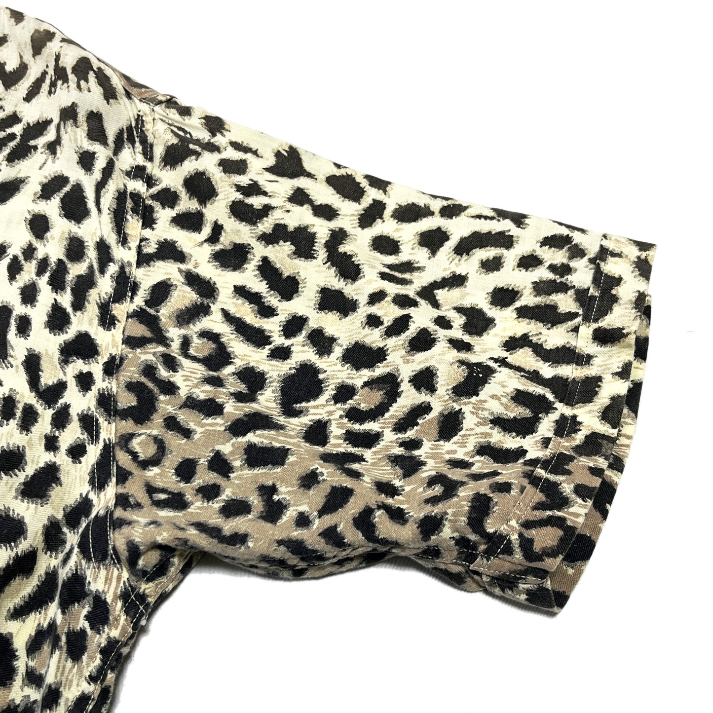 50's TEXTRON "Leopard Pattern" S/S SH Size (M) スペシャル！