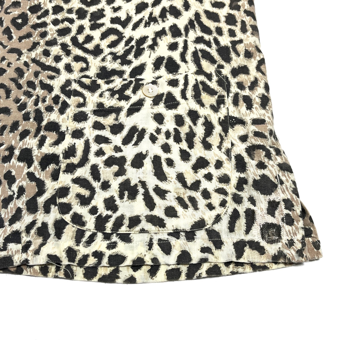 50's TEXTRON "Leopard Pattern" S/S SH Size (M) スペシャル！