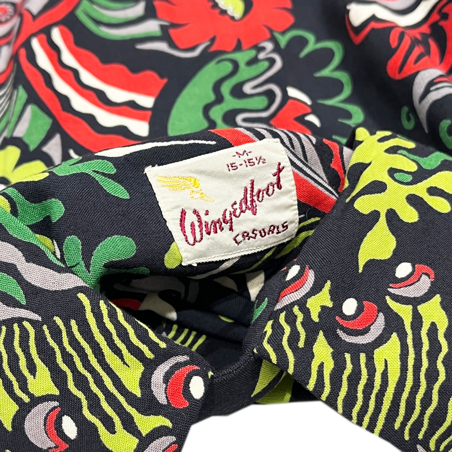 50's Hawaiian L/S SH Size (M)