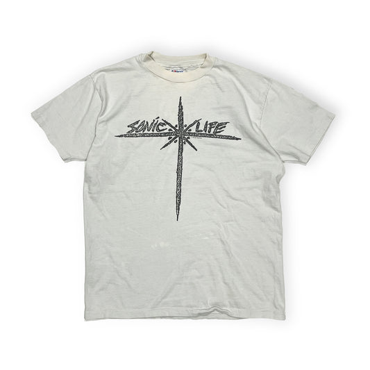 80's〜 Hanes Sonic Youth "Sonic Life" T Size (L)
