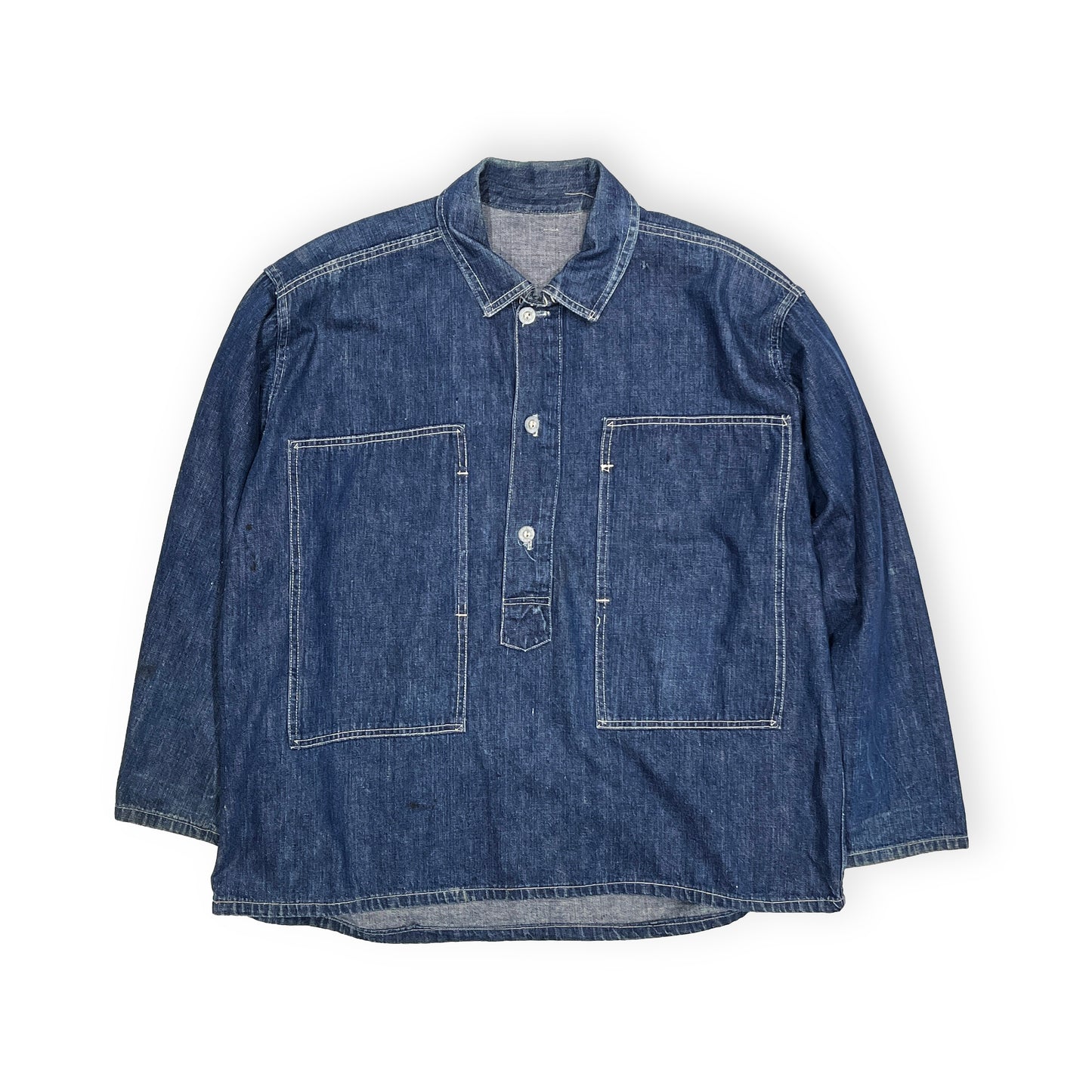 30's U.S.ARMY Denim Pullover Coverall Size (L)位