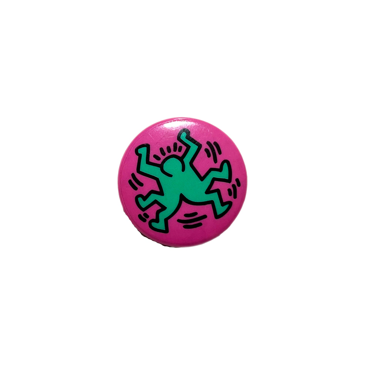 Keith Haring Old Badge