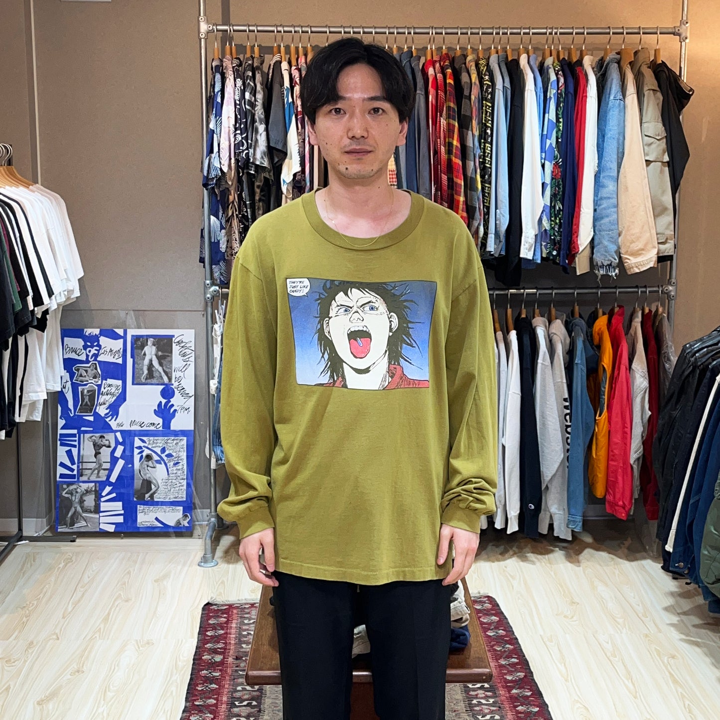 90's anarchic adjustment AKIRA L/S T Size (XL)位 スペシャル！