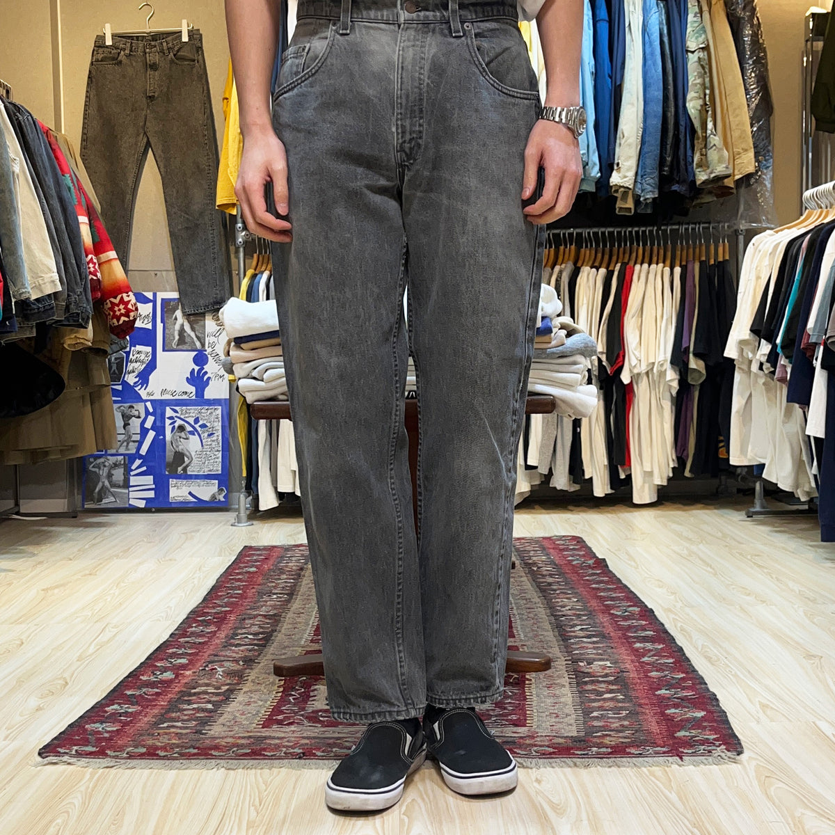90's Levi's 560 Black Denim PT 良雰囲気 Size (W32 L30)位