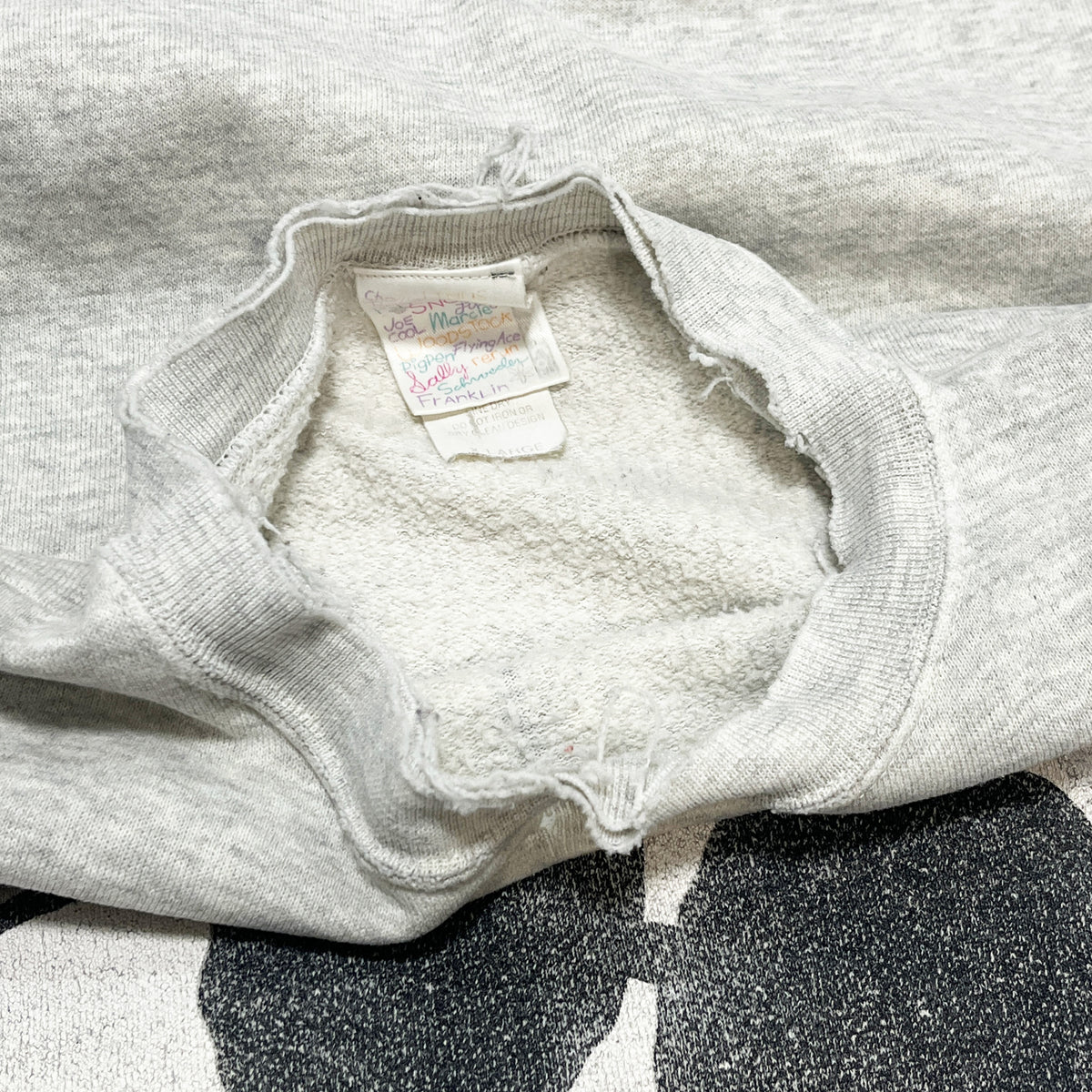 80's〜 Snoopy Sweat 良雰囲気 Size (XL)