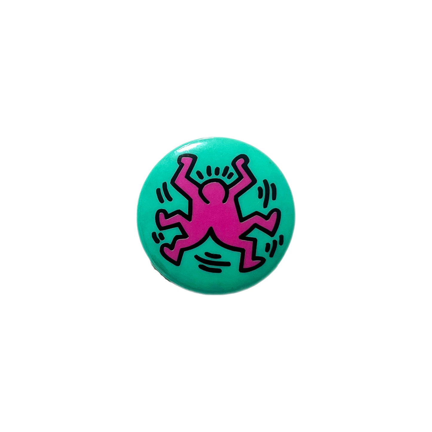 Keith Haring Old Badge