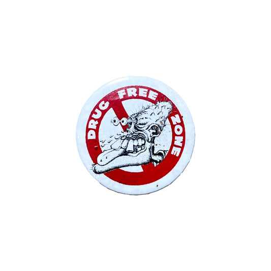 DRUG FREE ZONE Badge