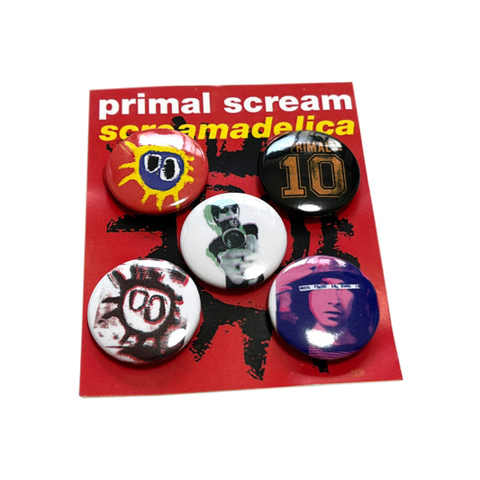 Primal Scream Badge Deadstock
