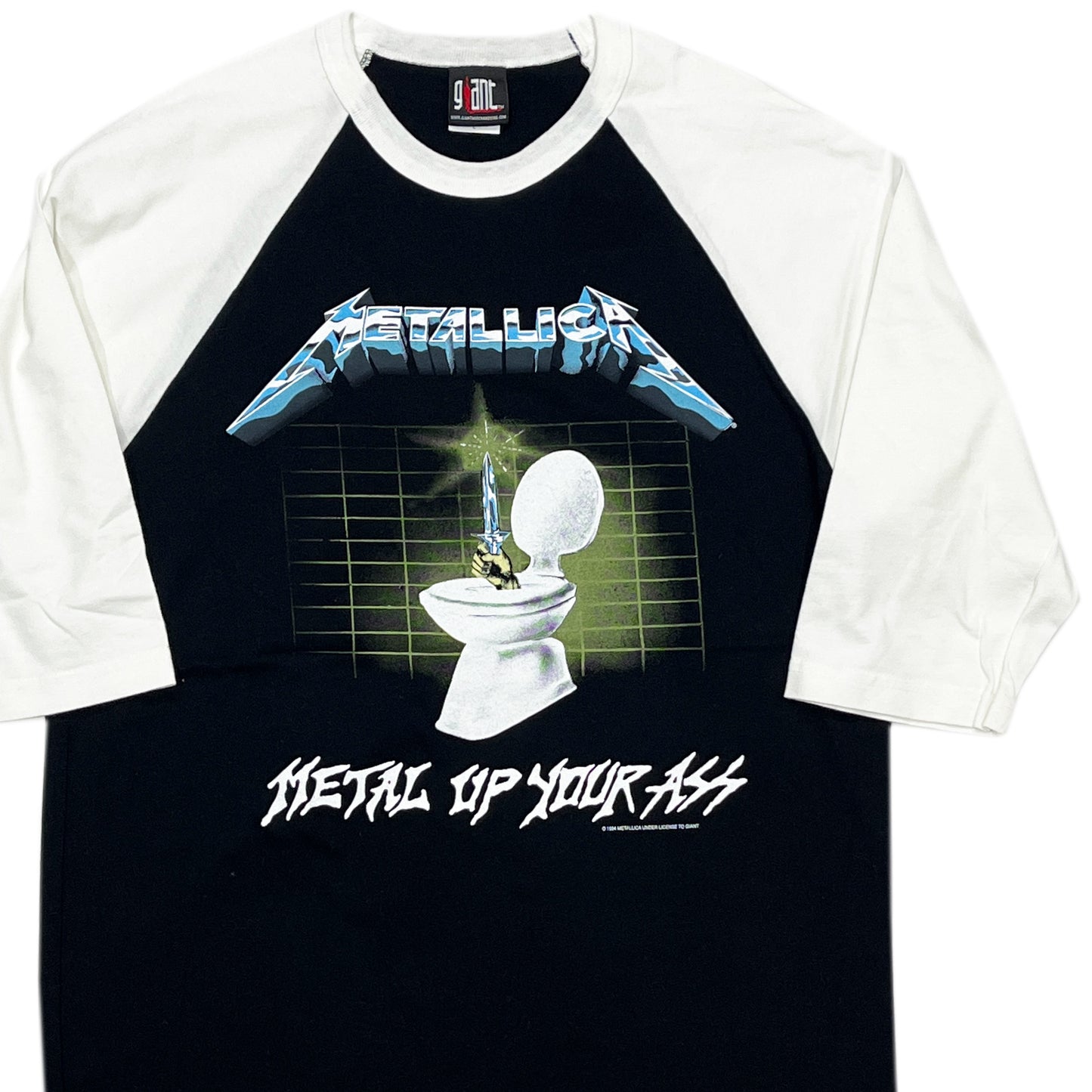 90's Giant Metallica ラグラン T Size (L)