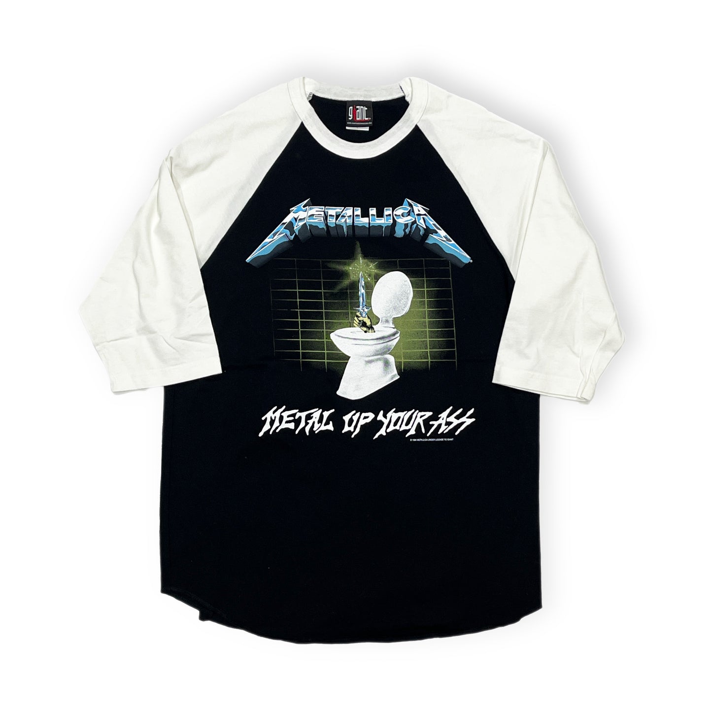 90's Giant Metallica ラグラン T Size (L)